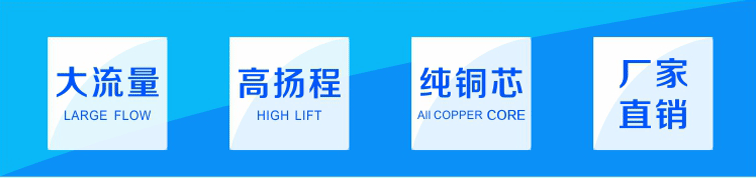 嘉能清水潛水泵與其他廠家對比，優(yōu)勢在于：大流量 高揚程 純銅芯